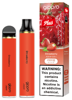 Plus 2500 Puffs engangs e-cigaret-langvarig smagfuld vaping