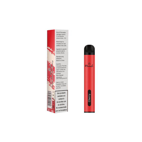 600 Puffs eldobható e -cigaretta - Compact&ízléses vaping